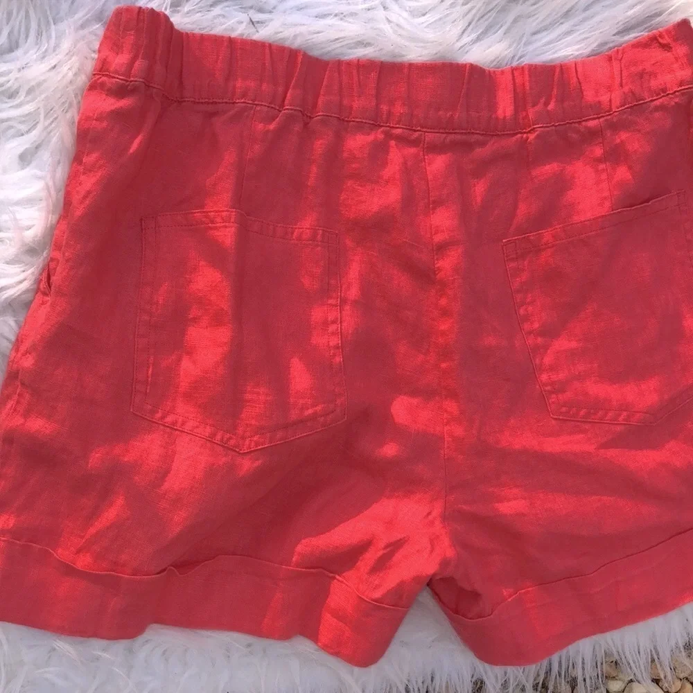 Boden Women's linen Shorts size 4 - Picture 6 of 6